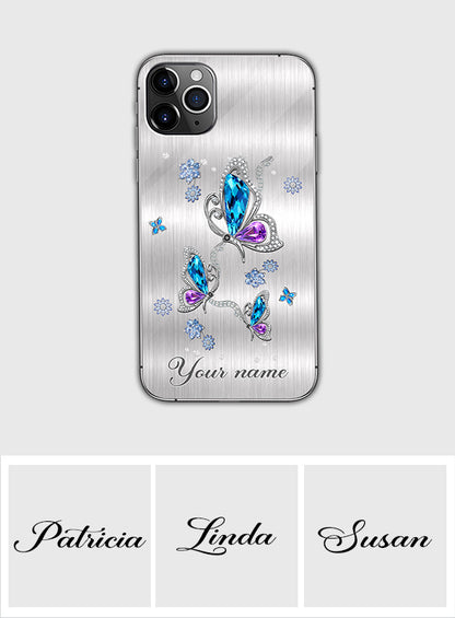 Love Butterflies - Personalized Butterfly Phone Case
