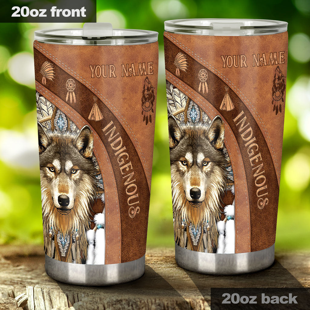 Indigenous - Personalized American Indian Tumbler