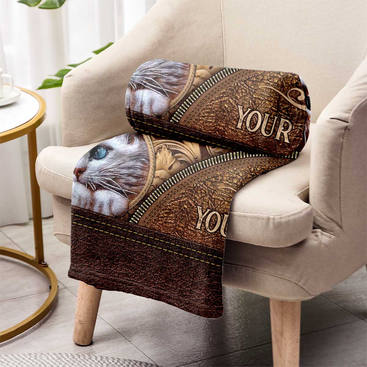 Love Cats - Personalized Cat Blanket