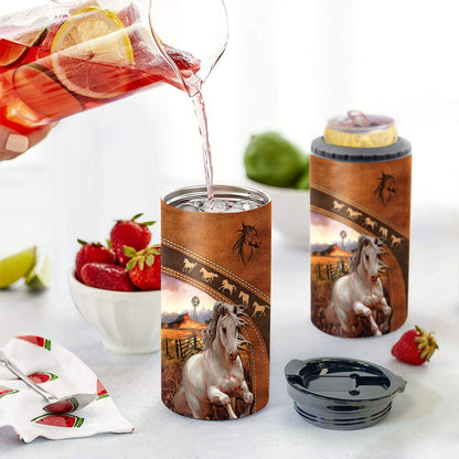 Horse Lovers - Personalized Horse Can Cooler