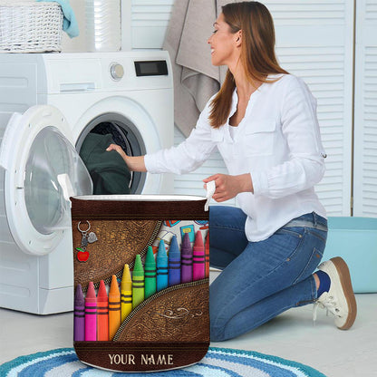 Teach Love Inspire - Personalized Teacher Storage Basket