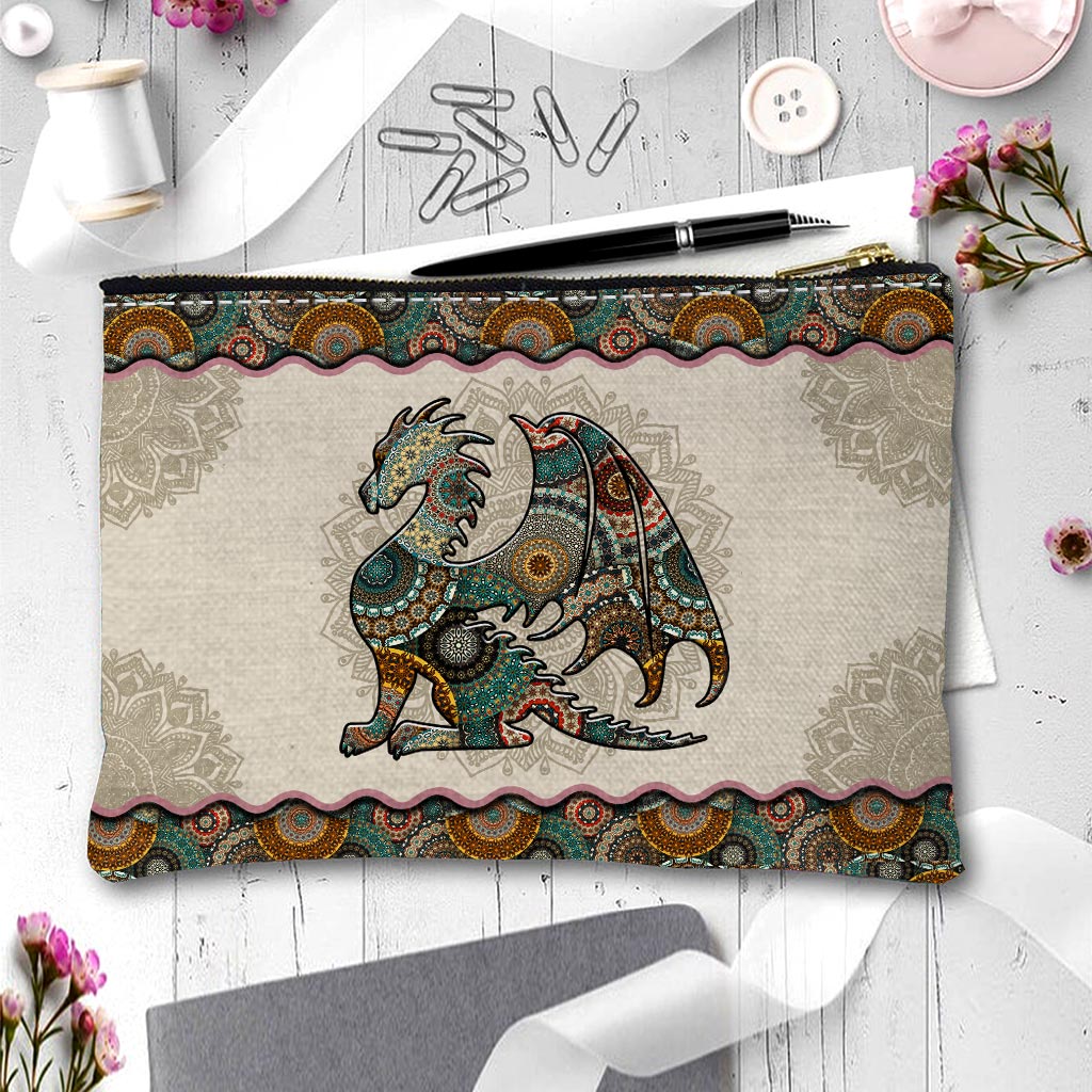 Mandala Dragon Pattern - Dragon Pouch