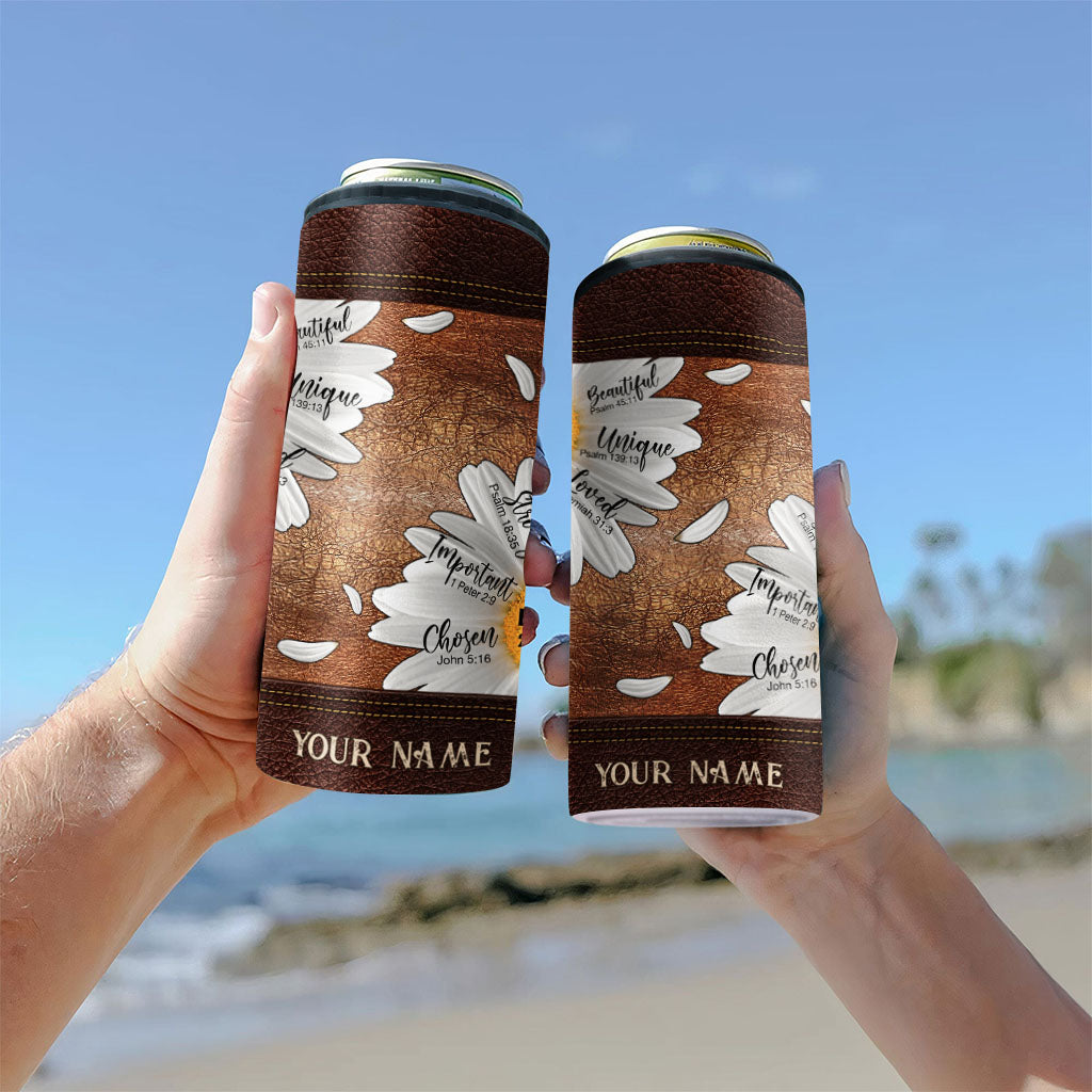 God Says You Are - Personalized Christian Can Cooler