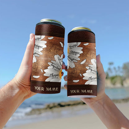 God Says You Are - Personalized Christian Can Cooler