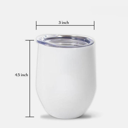 Native Blood - Personalized American Indian Wine Tumbler