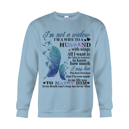 I'm Not A Widow - Memorial T-shirt And Hoodie