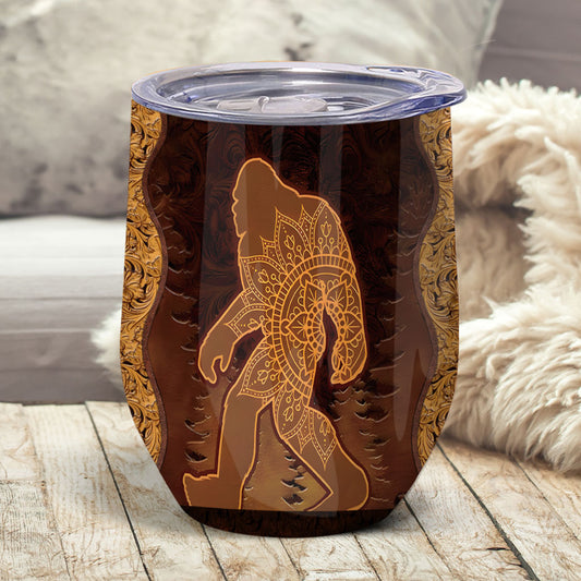 Believer - Bigfoot Wine Tumbler