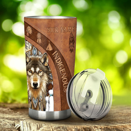 Indigenous - Personalized American Indian Tumbler