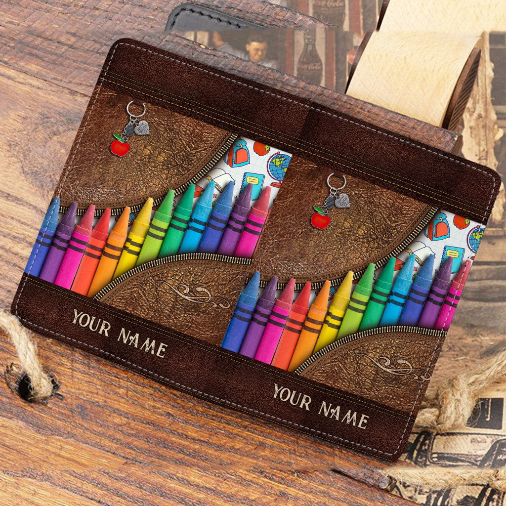 Teach Love Inspire - Personalized Teacher Passport Holder