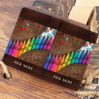 Teach Love Inspire - Personalized Teacher Passport Holder