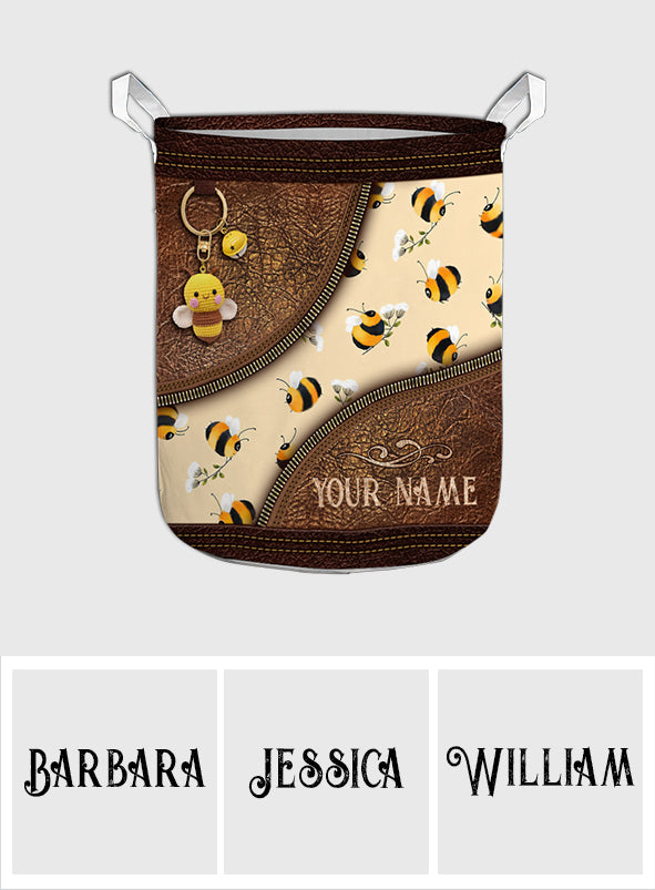 Bee Happy - Personalized Bee Storage Basket