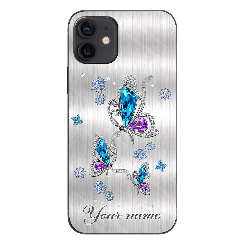Love Butterflies - Personalized Butterfly Phone Case