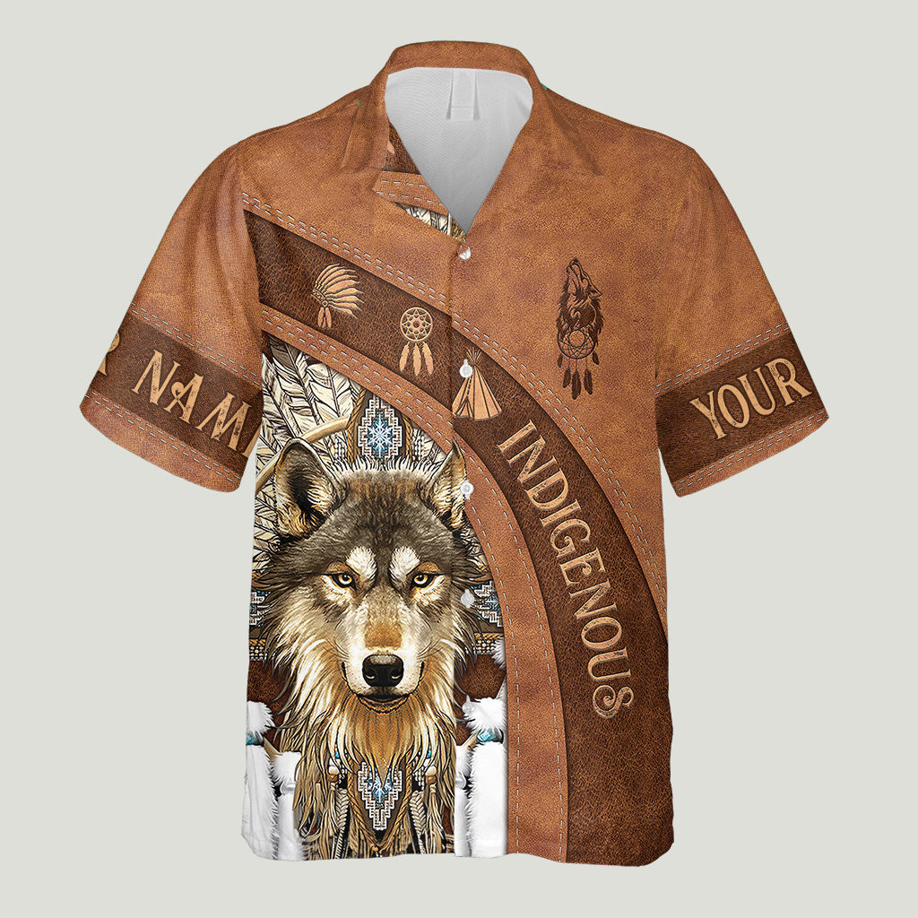 Indigenous - Personalized American Indian Hawaiian Shirt
