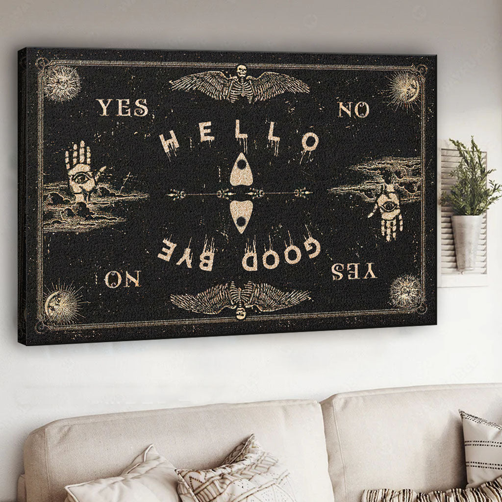 Hello Goodbye - Witch Canvas And Poster