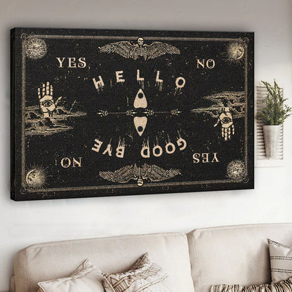 Hello Goodbye - Witch Canvas And Poster