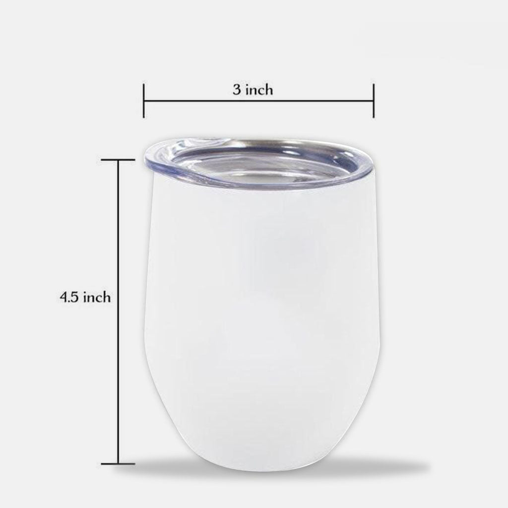Believer - Personalized Alien Wine Tumbler