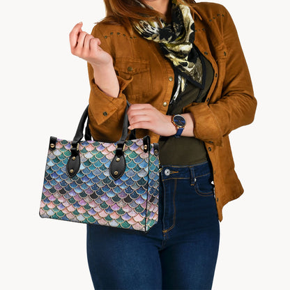 Mermaid Scales - Mermaid Leather Handbag