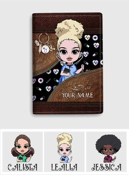 Nurse Life - Personalized Nurse Passport Holder