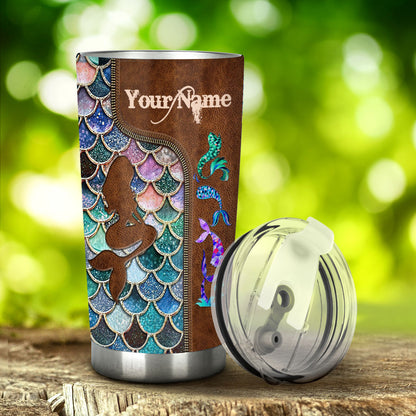 Mermaid - Personalized Mermaid Tumbler