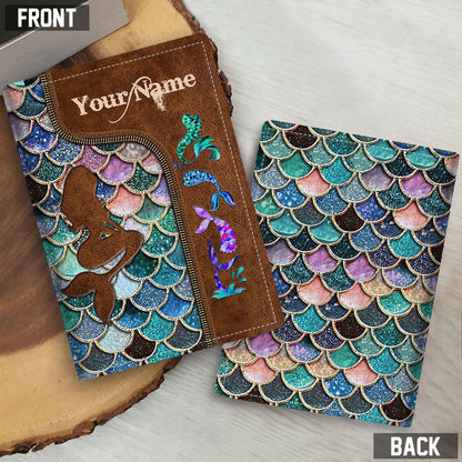 Mermaid - Personalized Mermaid Passport Holder