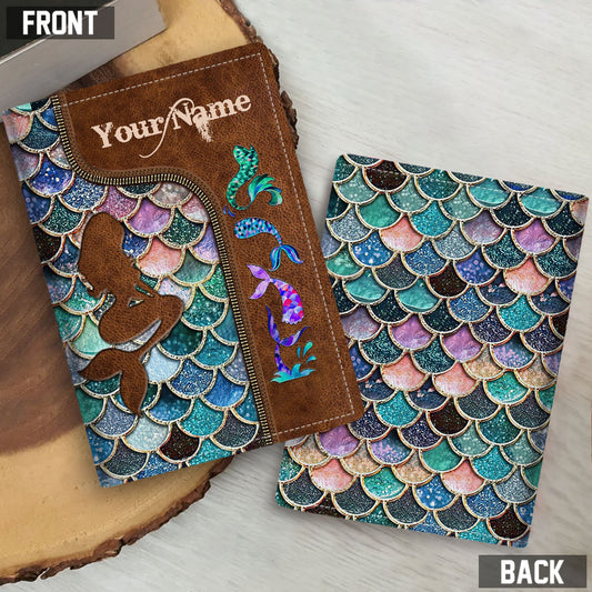 Mermaid - Personalized Mermaid Passport Holder