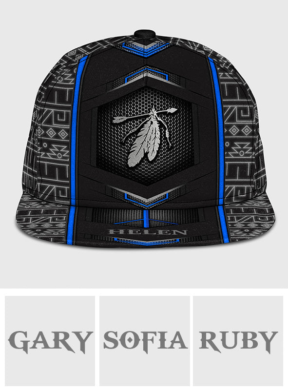Native Pattern - Personalized American Indian Snapback