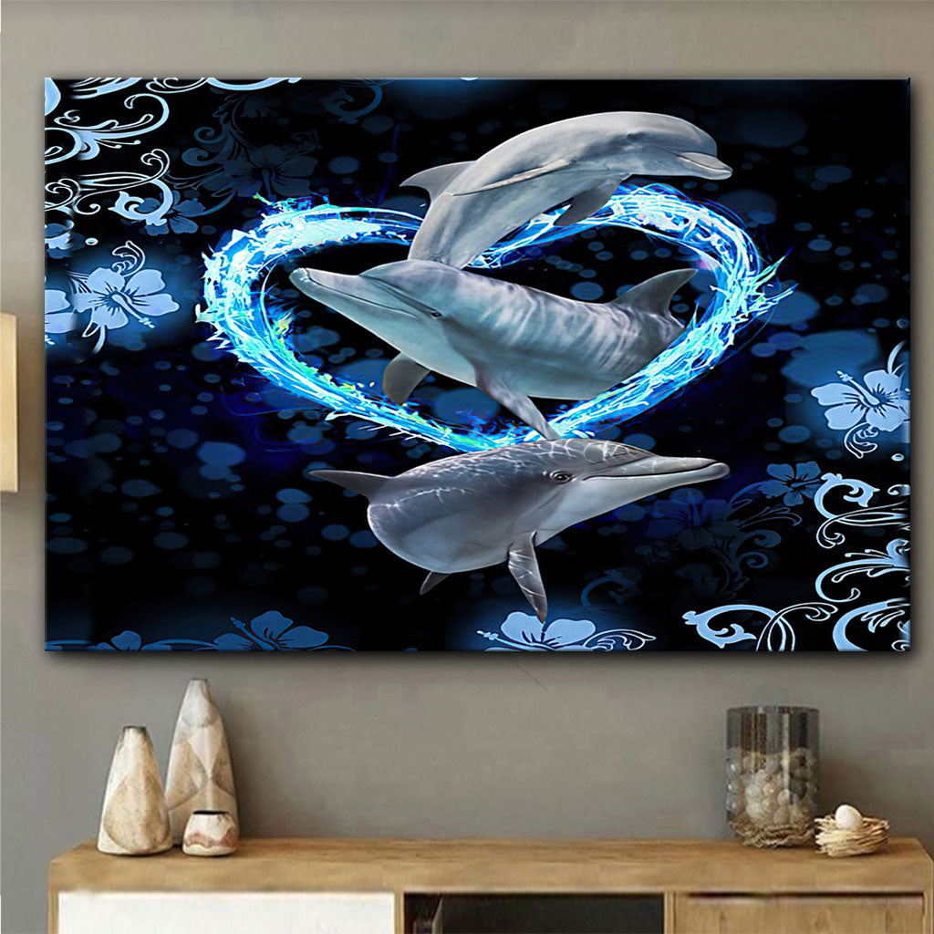 Dolphin Lover - Dolphin Canvas And Poster