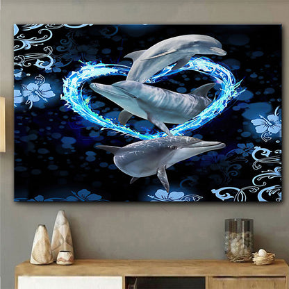 Dolphin Lover - Dolphin Canvas And Poster