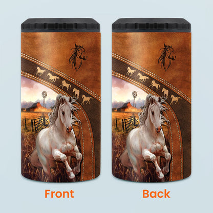 Horse Lovers - Personalized Horse Can Cooler