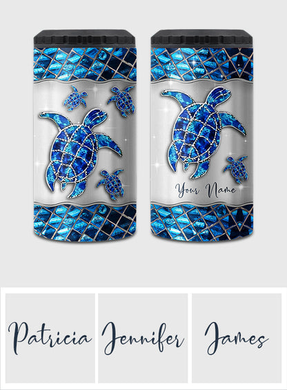 Love Turtles - Personalized Turtle Can Cooler