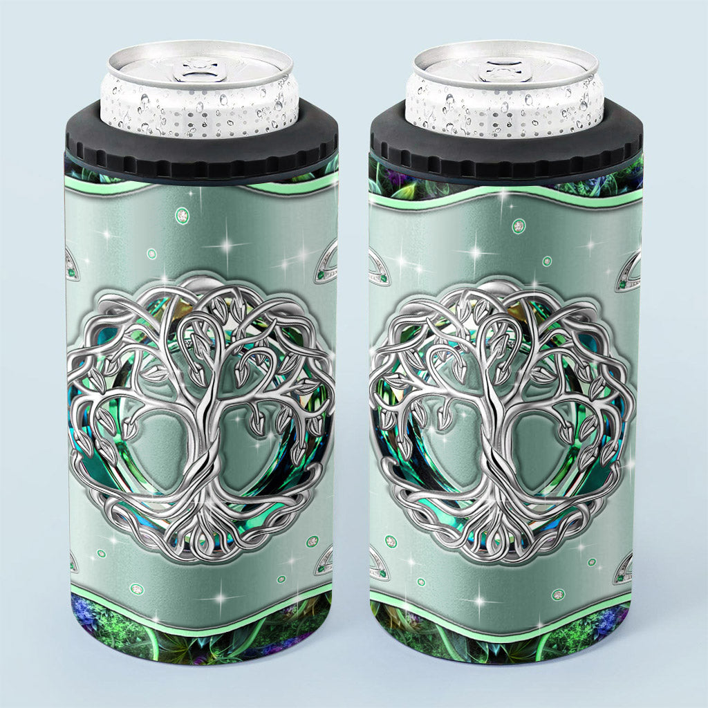 Tree Of Life Celtic Knot - Irish Can Cooler