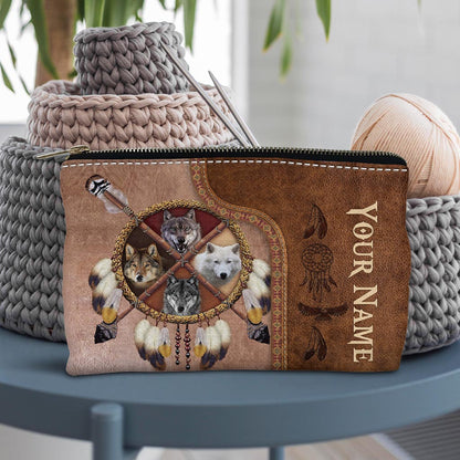 Native Blood - Personalized American Indian Pouch