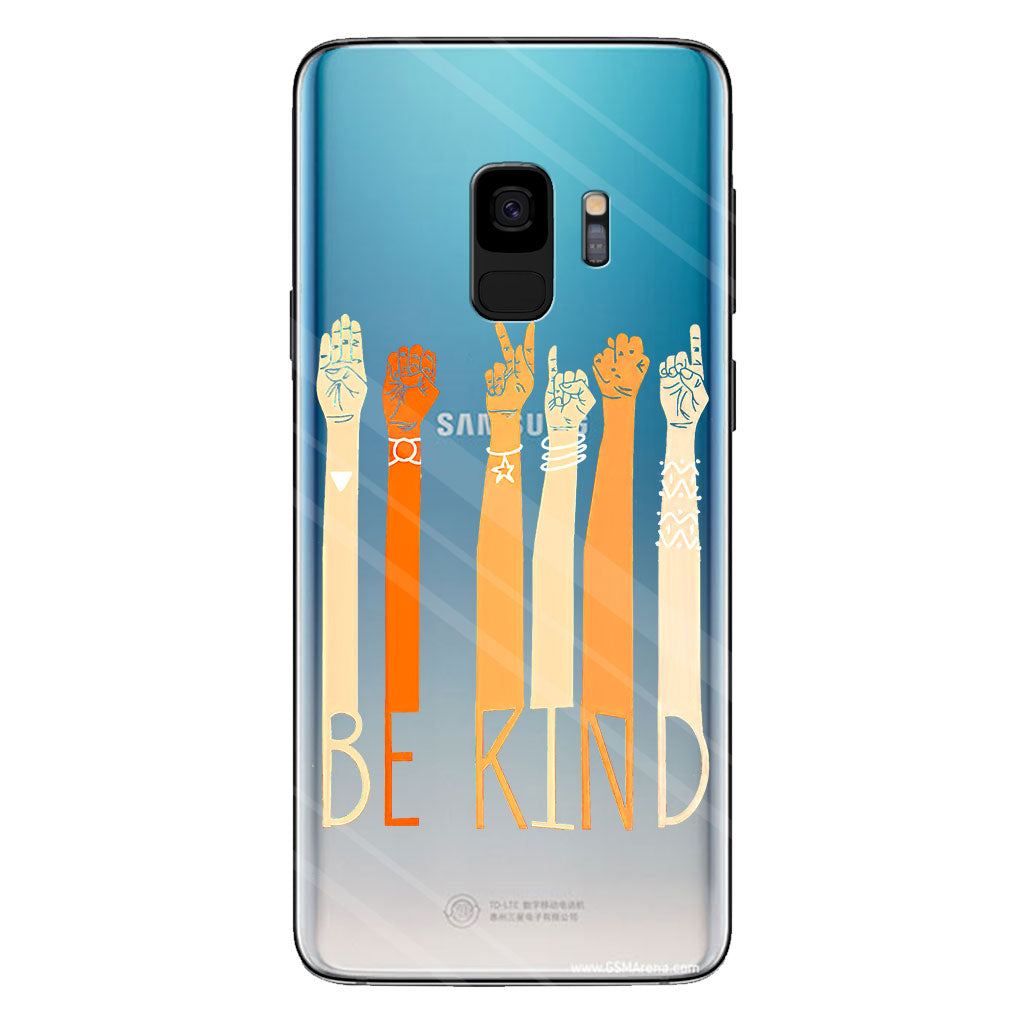 Be Kind - ASL Clear Phone Case