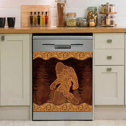 Believer - Bigfoot Dishwasher Cover