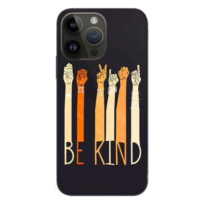 Be Kind - ASL Clear Phone Case