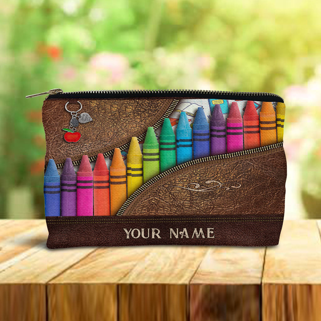 Teach Love Inspire - Personalized Teacher Pouch