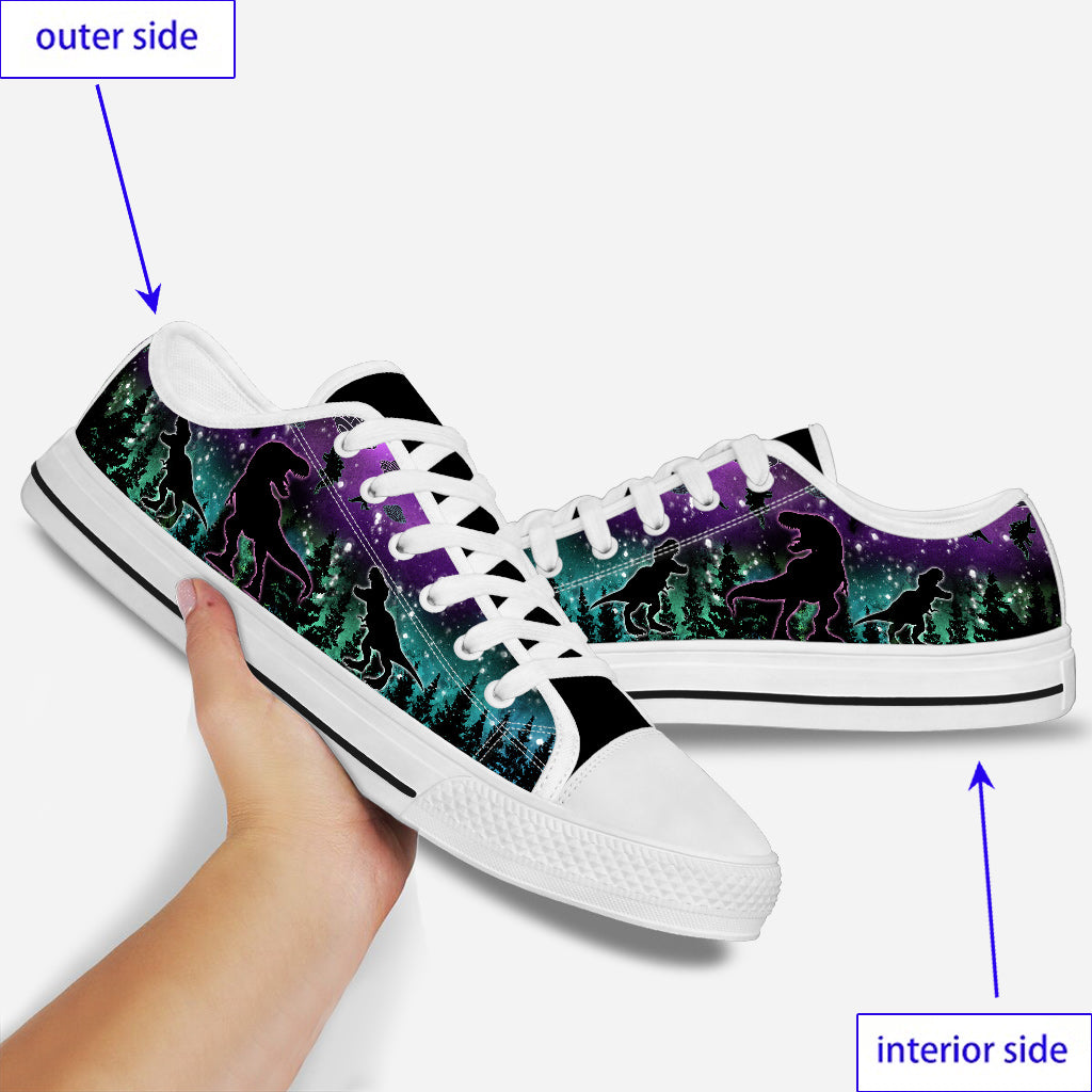 UFO - Dinosaur Low Top Shoes