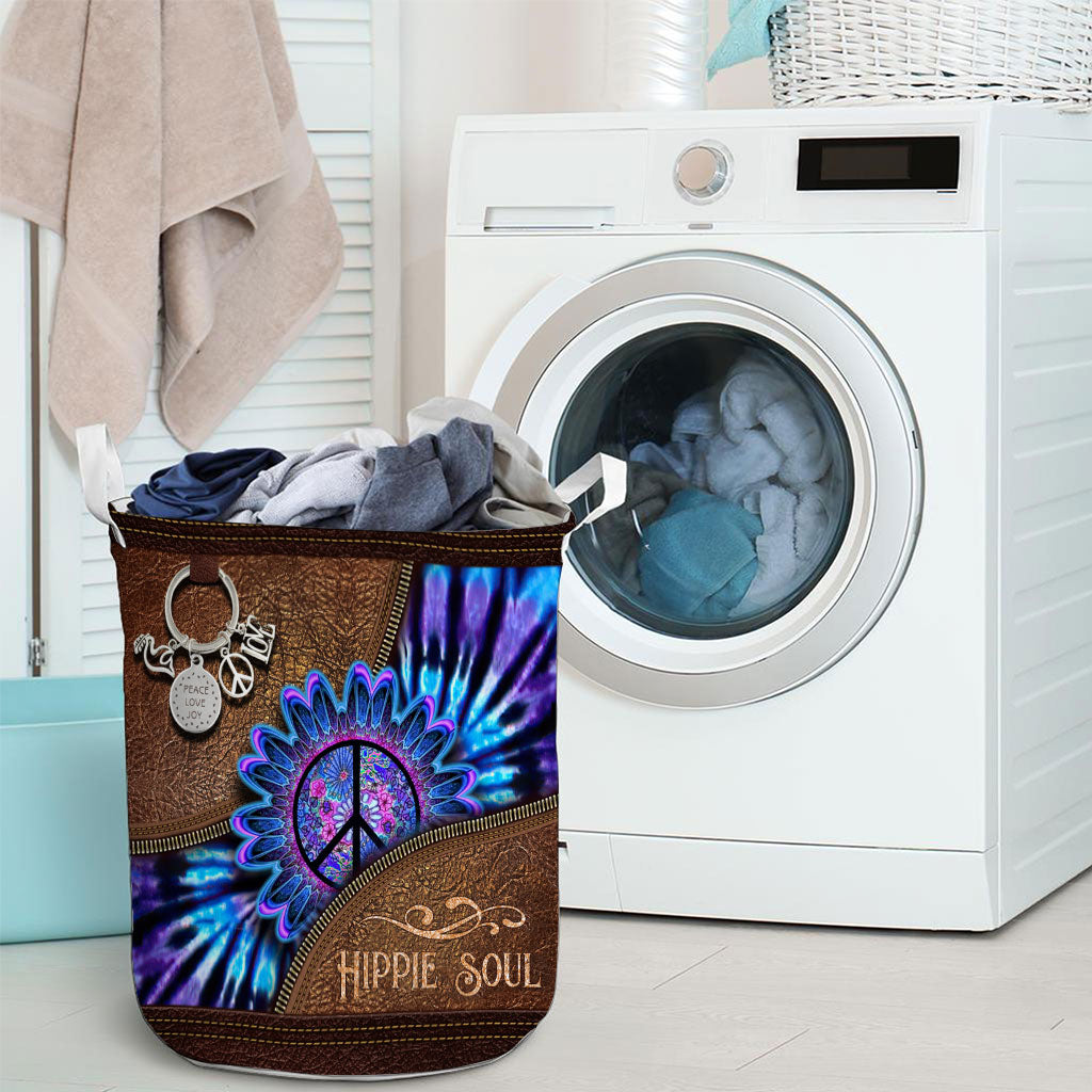 Peace Love Joy - Hippie Storage Basket