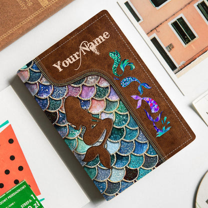 Mermaid - Personalized Mermaid Passport Holder