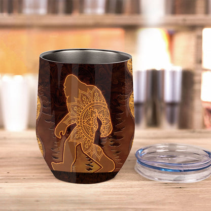 Believer - Bigfoot Wine Tumbler