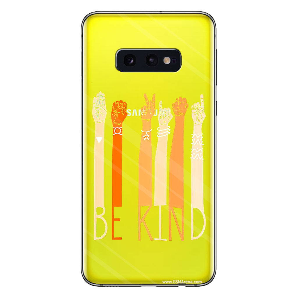Be Kind - ASL Clear Phone Case