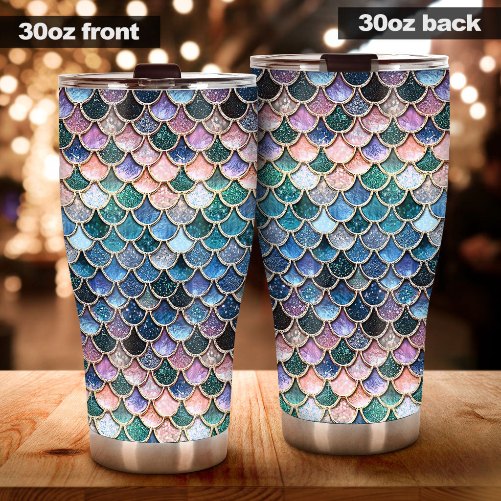Mermaid Scales - Mermaid Tumbler