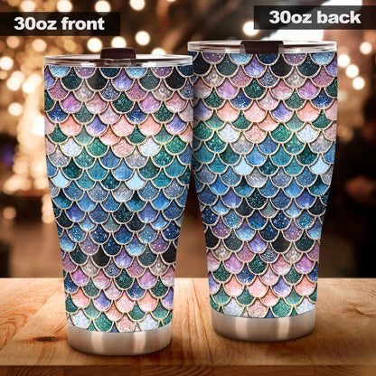 Mermaid Scales - Mermaid Tumbler