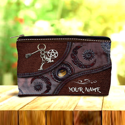 Triple Moon - Personalized Witch Pouch