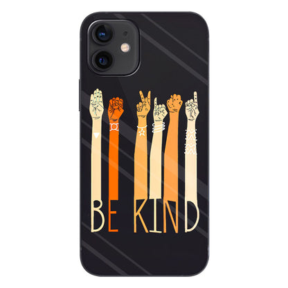 Be Kind - ASL Clear Phone Case