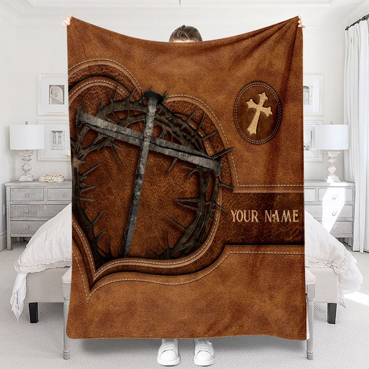 Have Faith - Personalized Christian Blanket