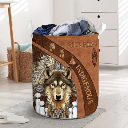 Indigenous - Personalized American Indian Storage Basket
