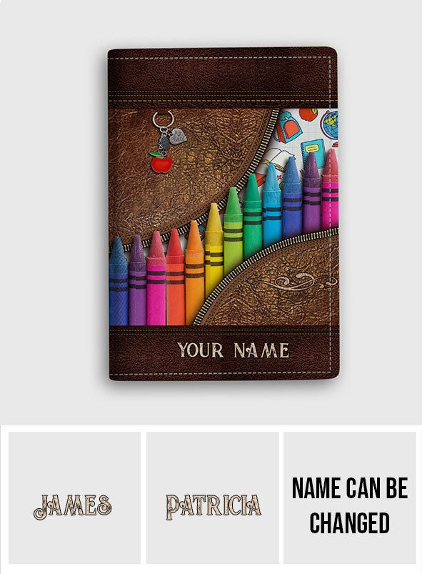 Teach Love Inspire - Personalized Teacher Passport Holder