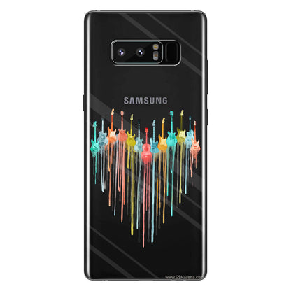 Colorful Guitars - Guitar Clear Phone Case