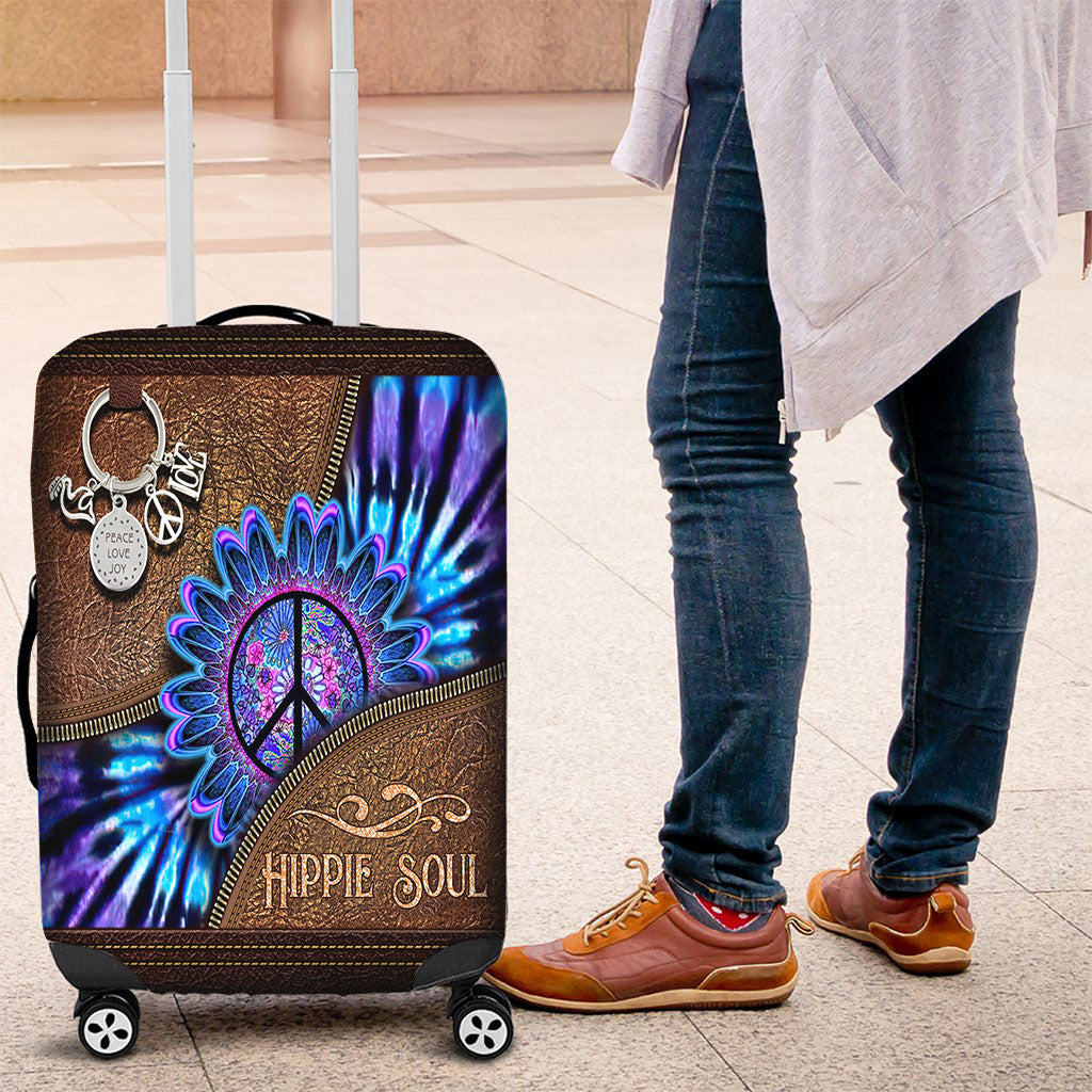 Peace Love Joy - Hippie Luggage Cover